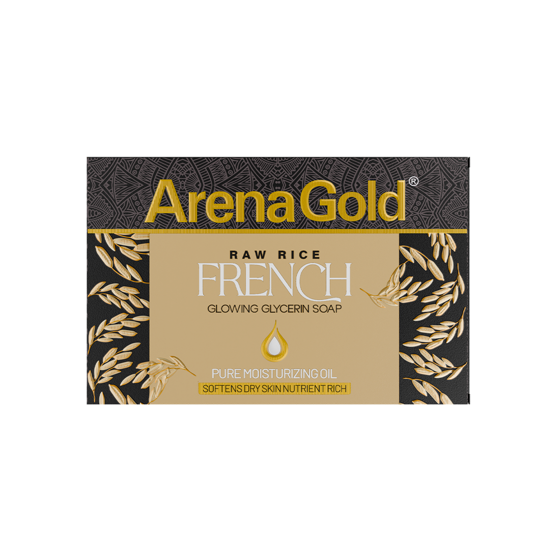 Arena Gold Raw Rice Beauty Soap