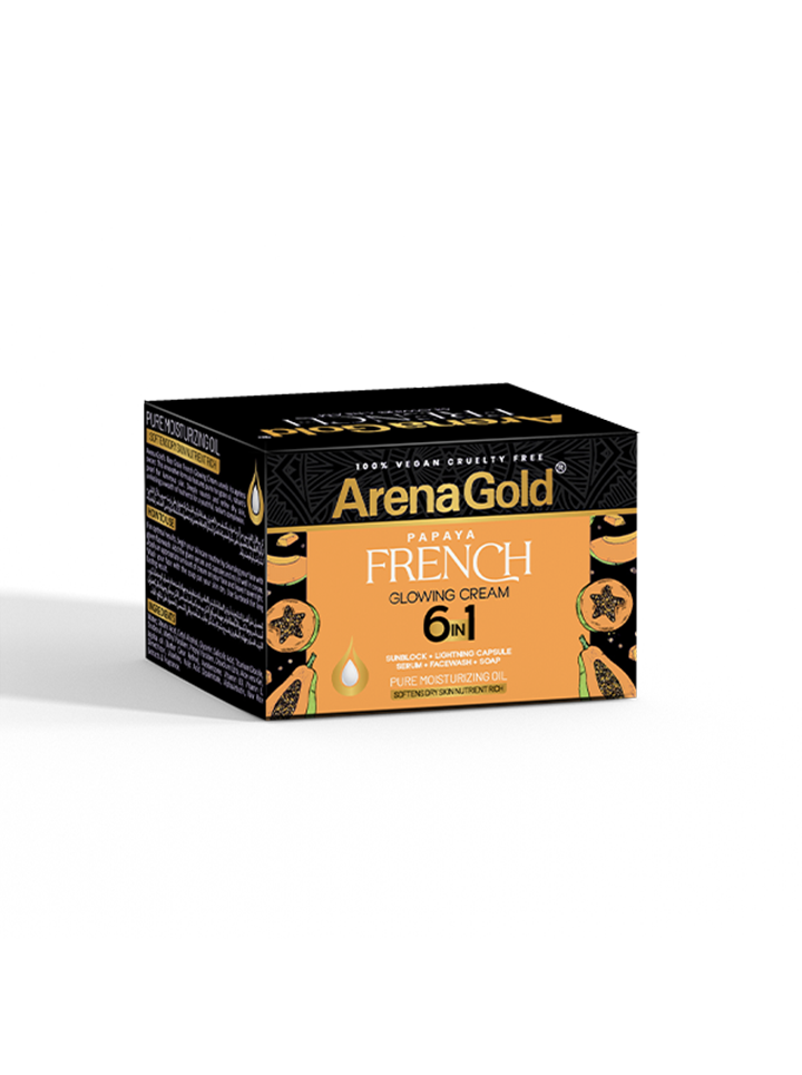 Arena Gold Papaya Glowing Cream 6 in 1