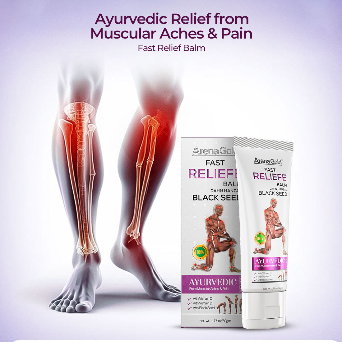 Arena Gold Relief Balm