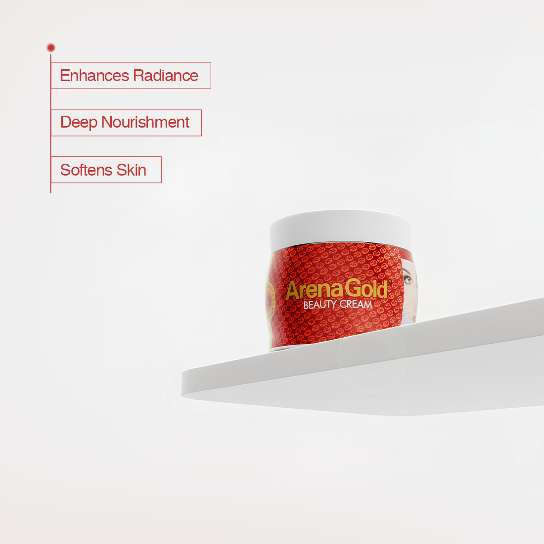 AreanGold Beauty Cream 4in1