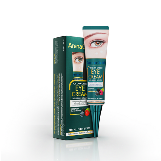 Arena Gold Eye Cream – Collagen & Berry Extracts for Dark Circles