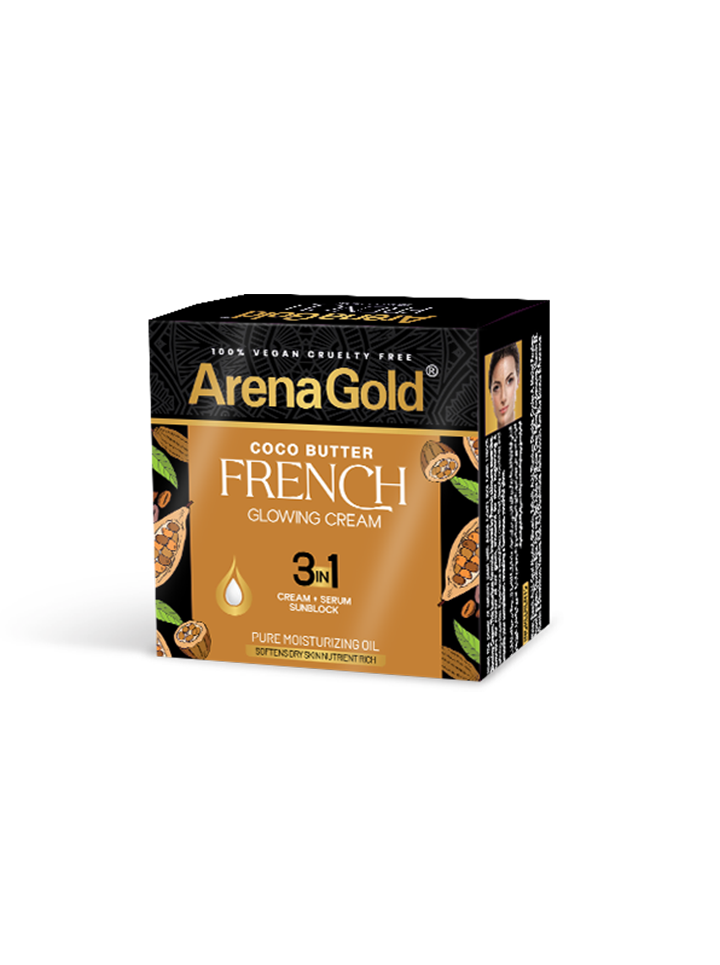 Arena Gold Coco Butter Glowing Cream 3 in1