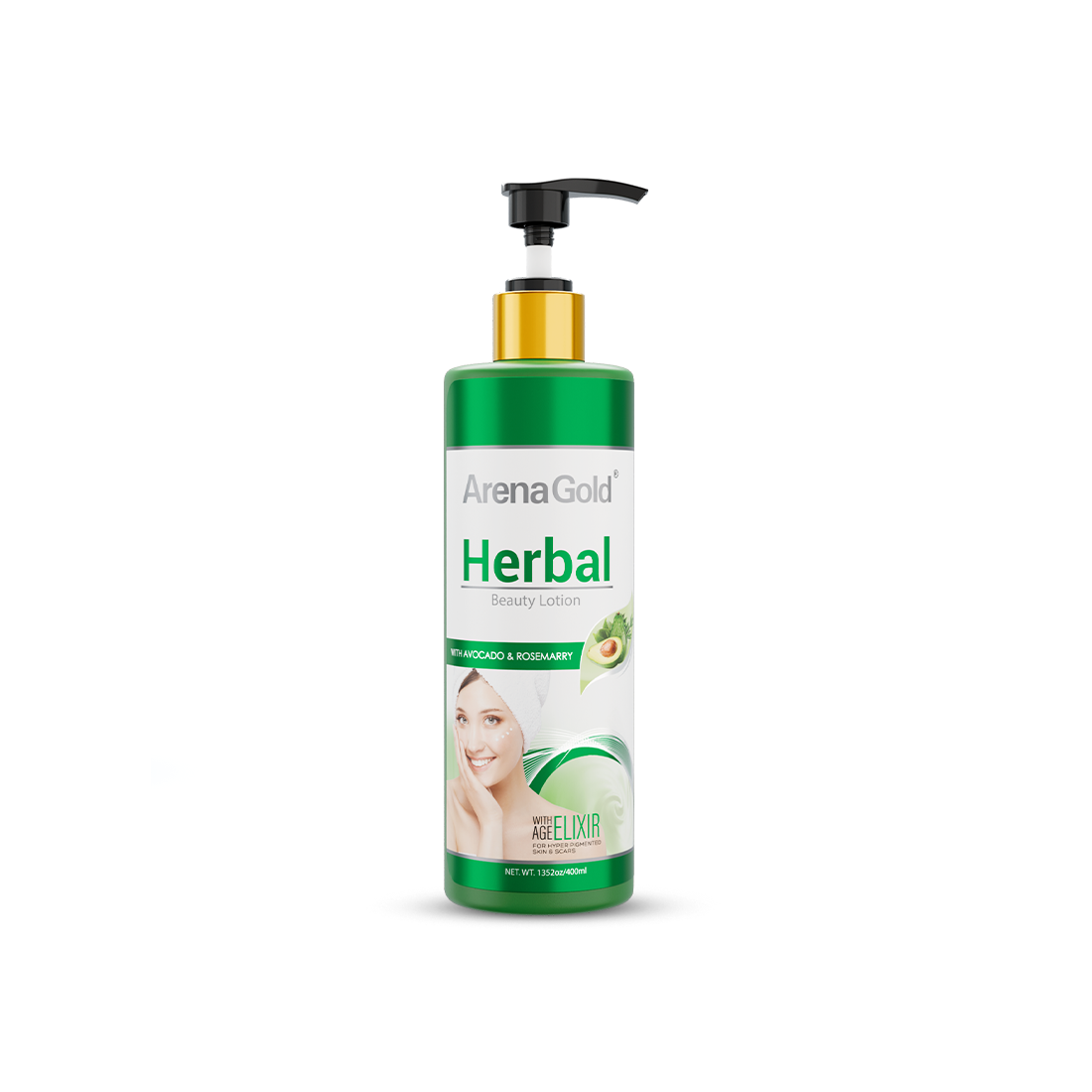 ArenaGold Herbal Lotion 400ml