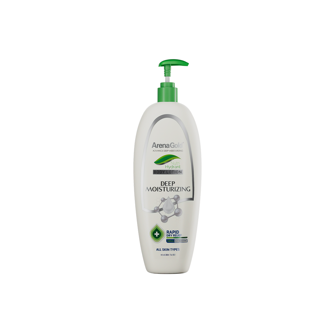 Arena Gold Deep Moisturizing Lotion 500ml
