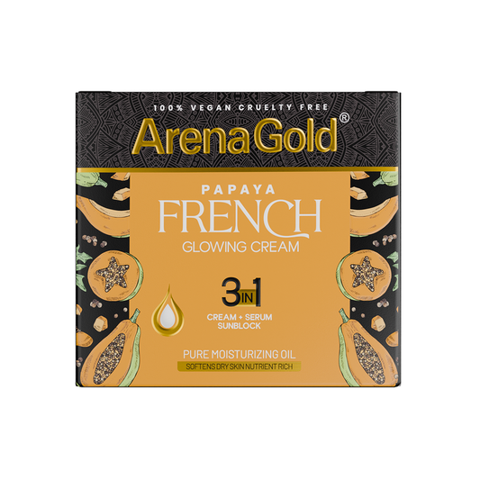 Arena Gold Papaya Glowing Cream 3 in 1