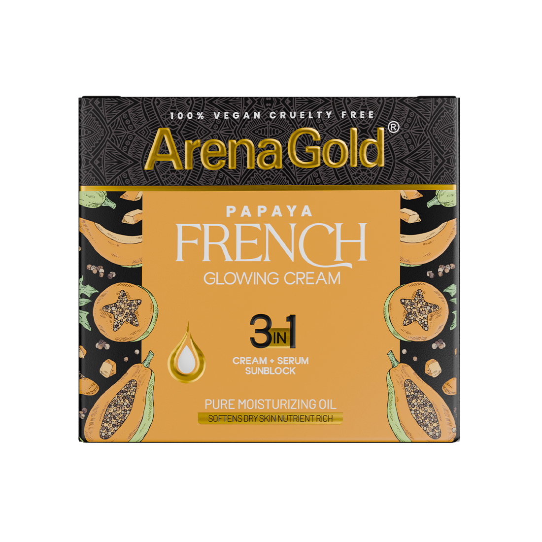 Arena Gold Papaya Glowing Cream 20g