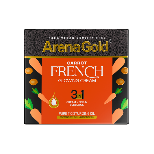 Arena Gold Carrot Glowing Cream 3 in 1
