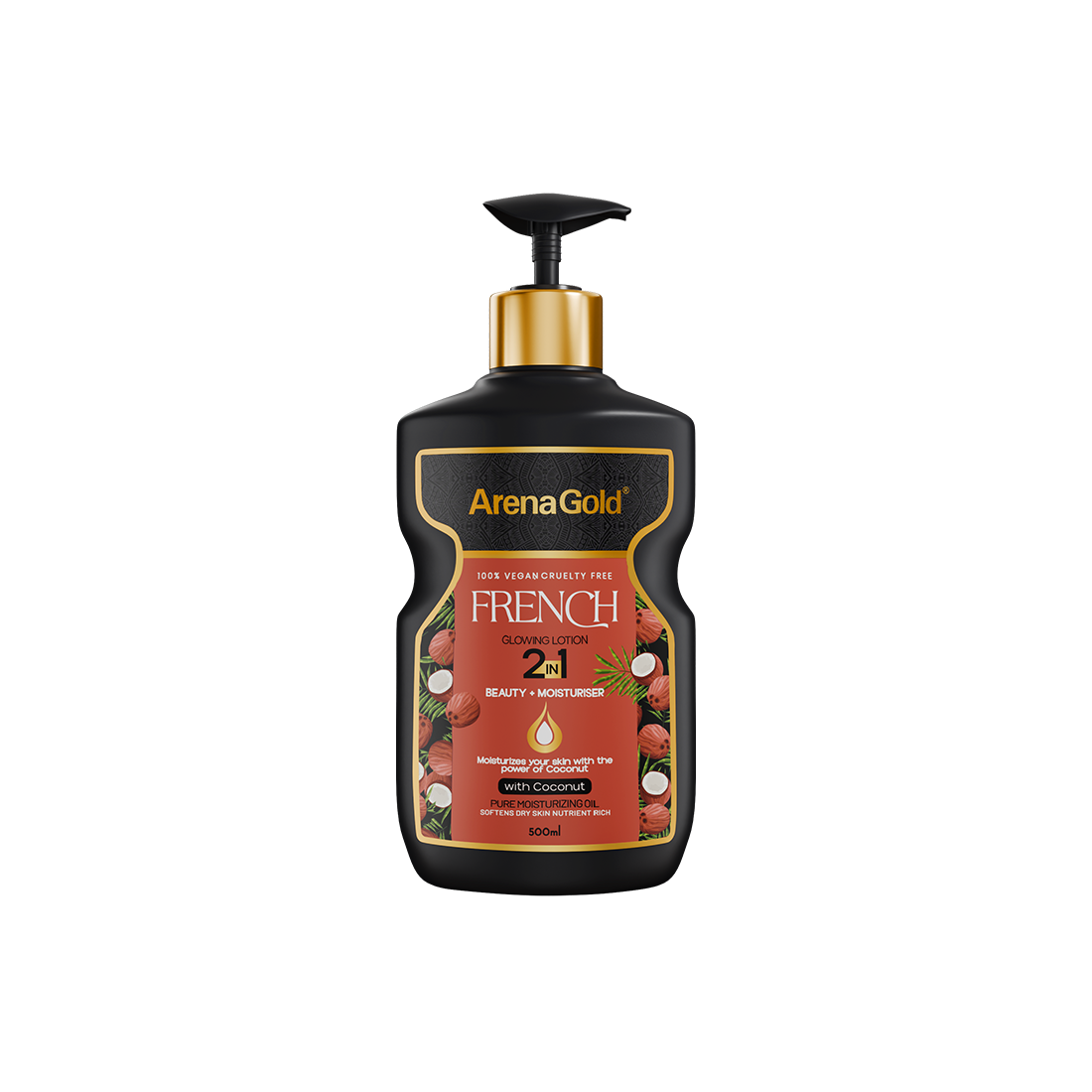 Arena Gold  Coconut Glowing Lotion