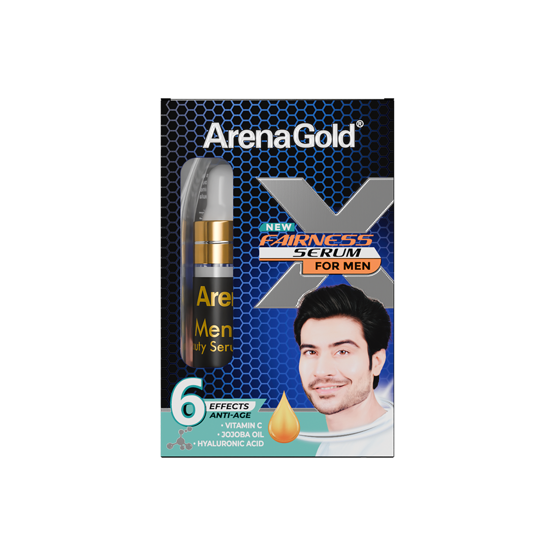 Arena Gold Fairness Serum for Men 5ml