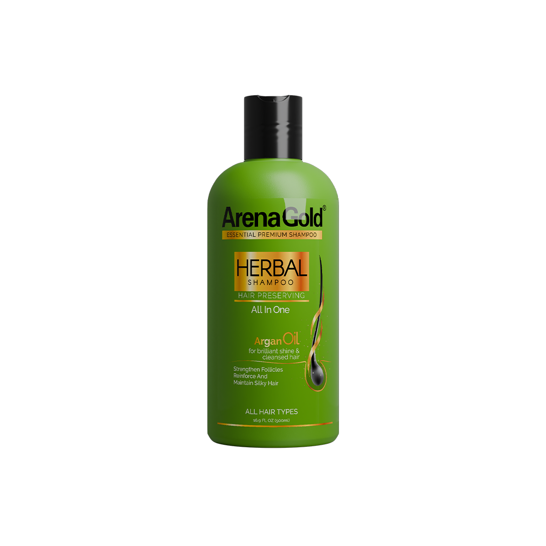 Arena Gold Herbal Shampoo 400ml
