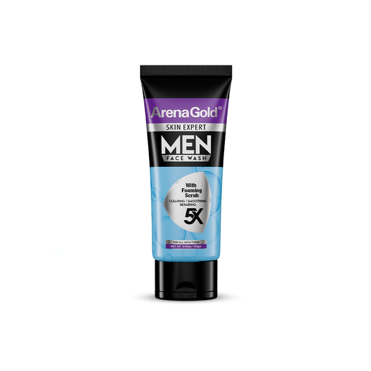 Arena Gold Men Foaming Facewash