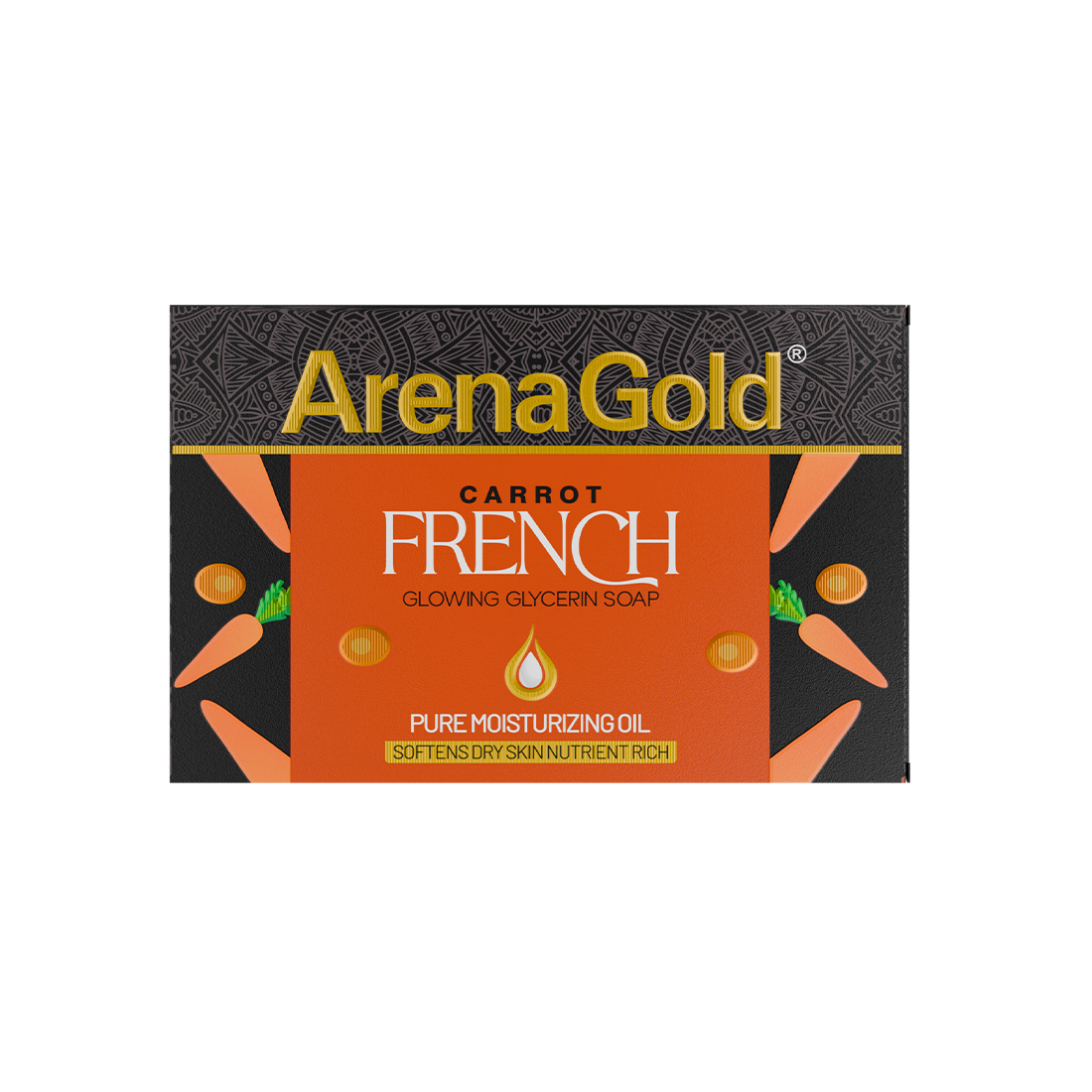 Arena Gold Carrot Beauty Soap