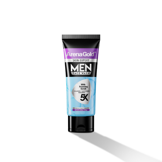 Arena Gold Men Foaming Facewash