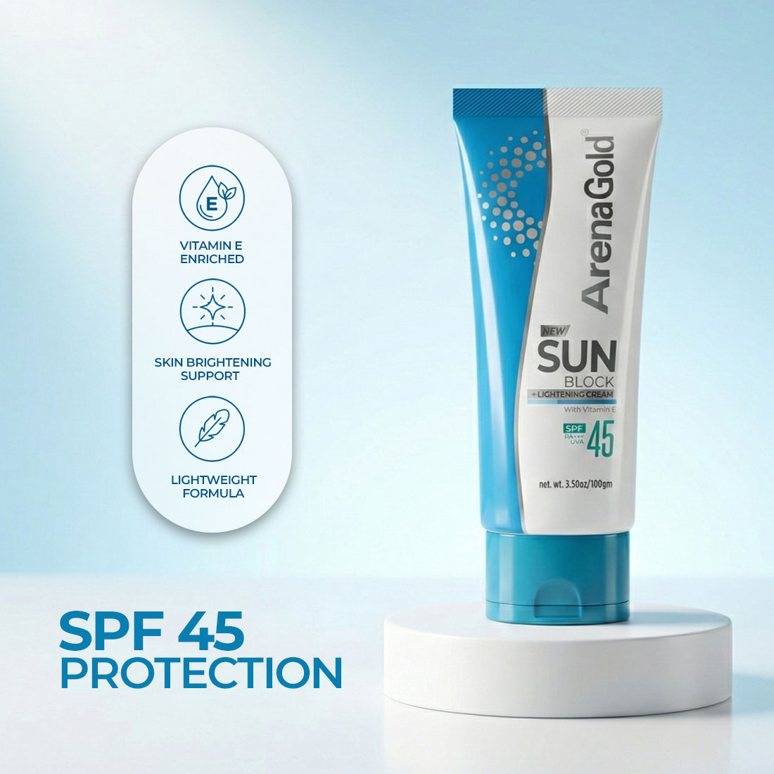 ArenaGold SPF-45 Sunblock