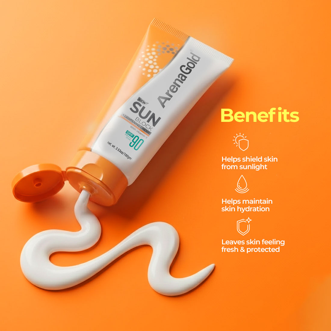 AreanGold SPF-90 100g