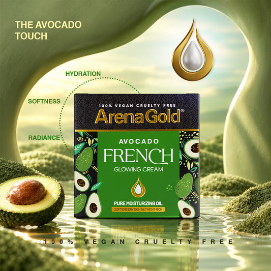 Arena Gold Avocado Glowing Cream 20g — Night Beauty Cream
