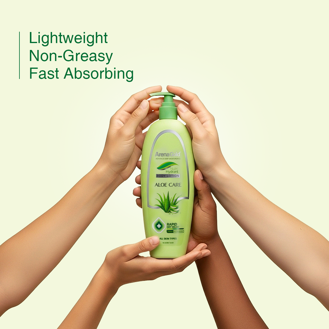 Arena Gold Aloe Care Lotion 500ml