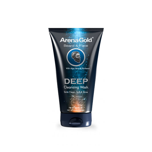 Arena Gold Beard Men Facewash 100g - Gentle Daily Cleanse