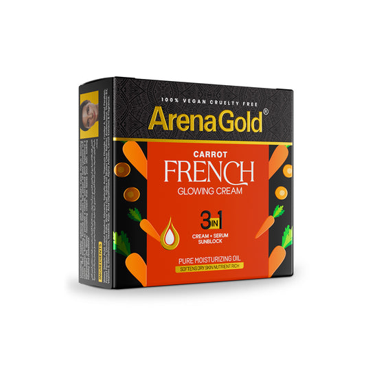 Arena Gold Carrot Glowing Cream 3 in 1 – Night Beauty Cream