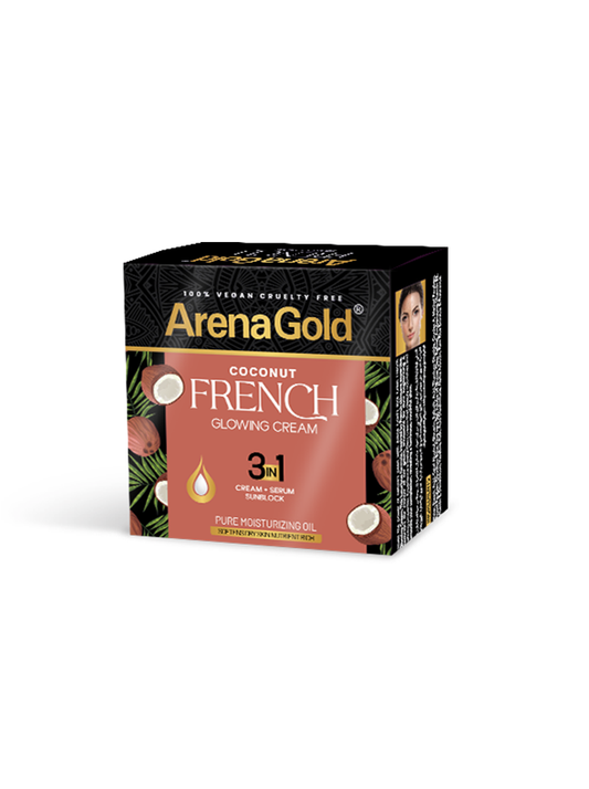 Arena Gold Coconut Glowing Cream 3 in 1